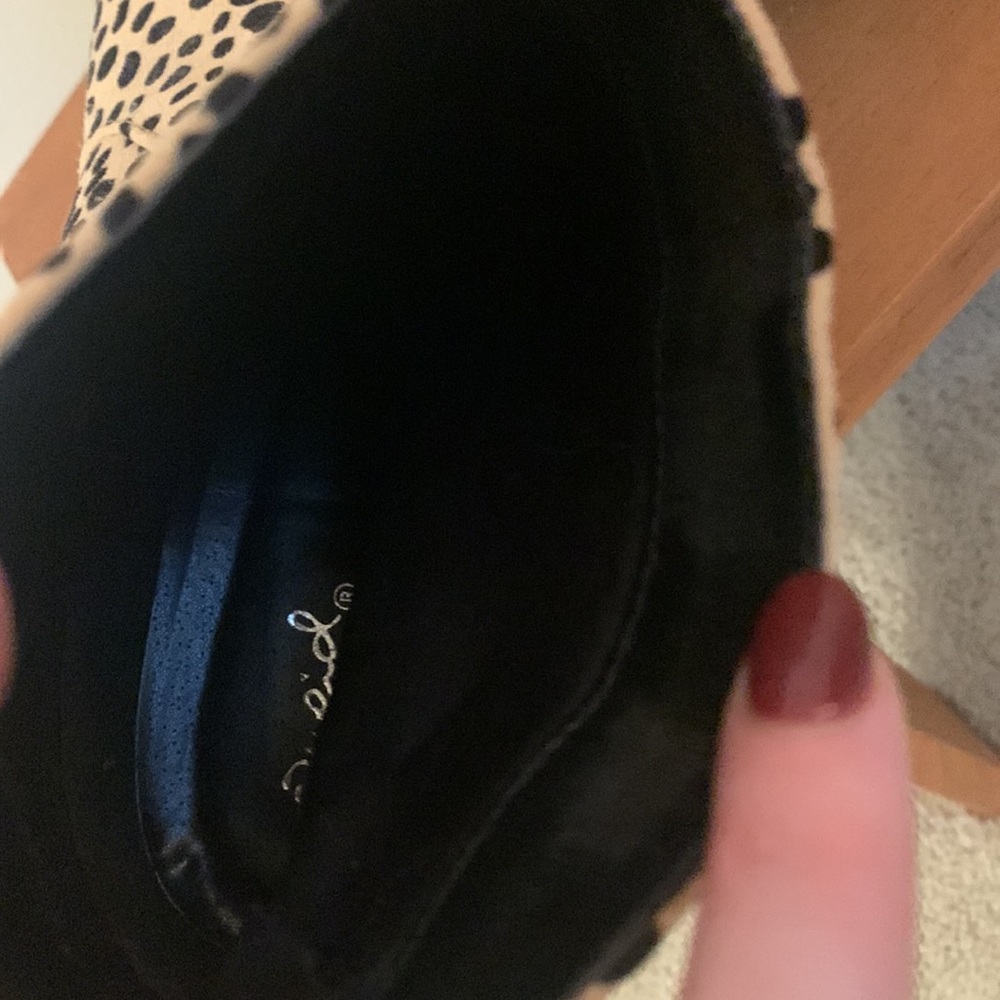 - Nwob Leopard Print Booties Size 10 - image 5